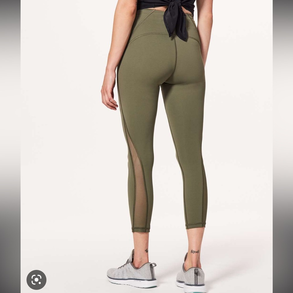 lululemon train times 7/8 legging